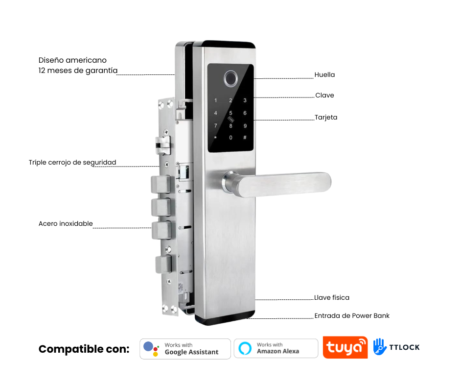 Cerradura Smart A6