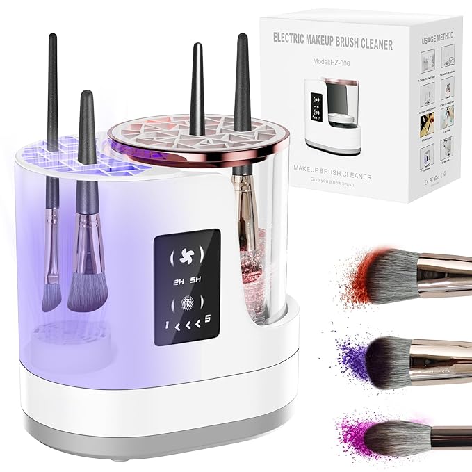 Brush cleaner 3-in-1